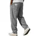 Pantalón de Pana Recto con Cordón para Hombre