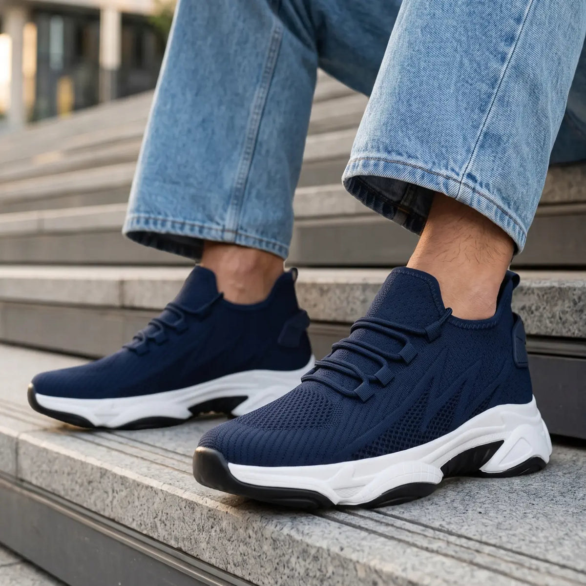 Flash — Tenis Deportivos con Alza 9 cm