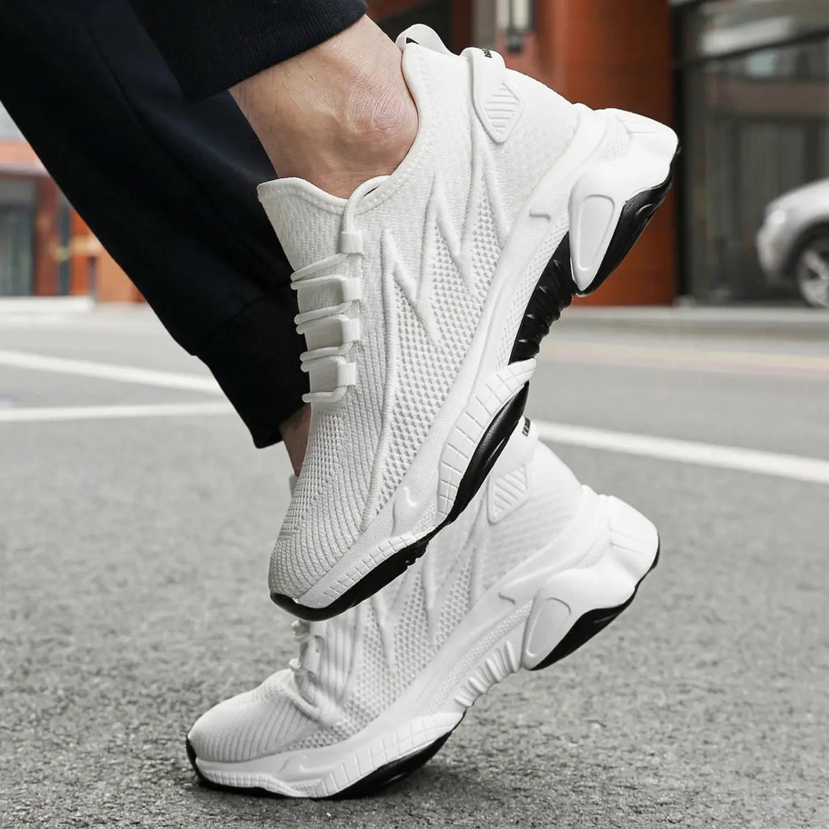 Flash — Tenis Deportivos con Alza 9 cm