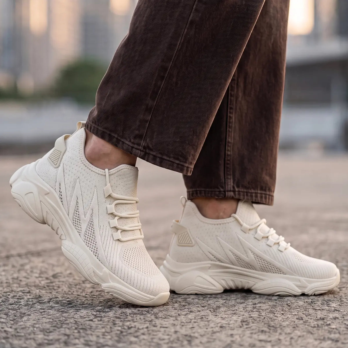 Flash — Tenis Deportivos con Alza 9 cm