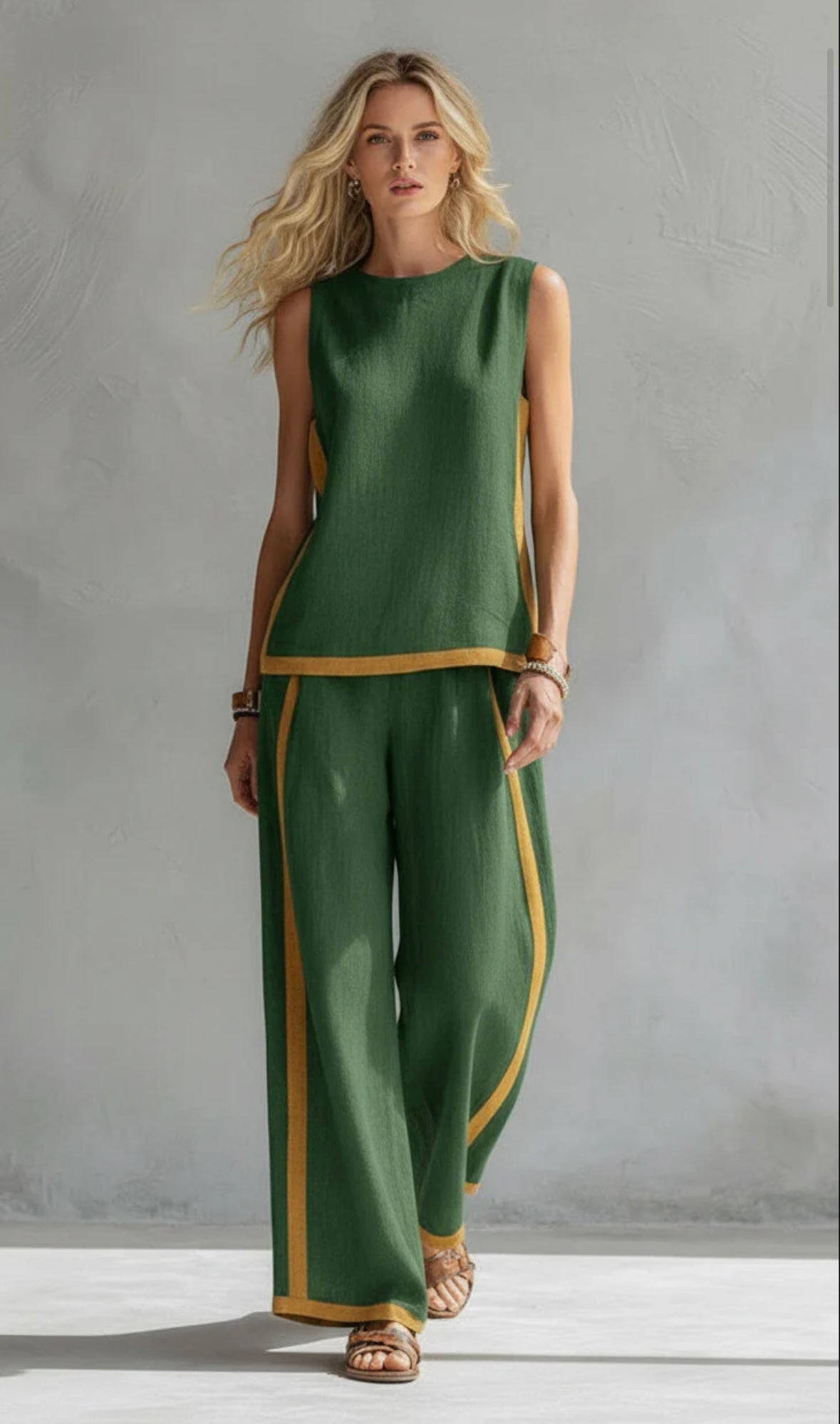 Conjunto elegante de dos piezas Leila