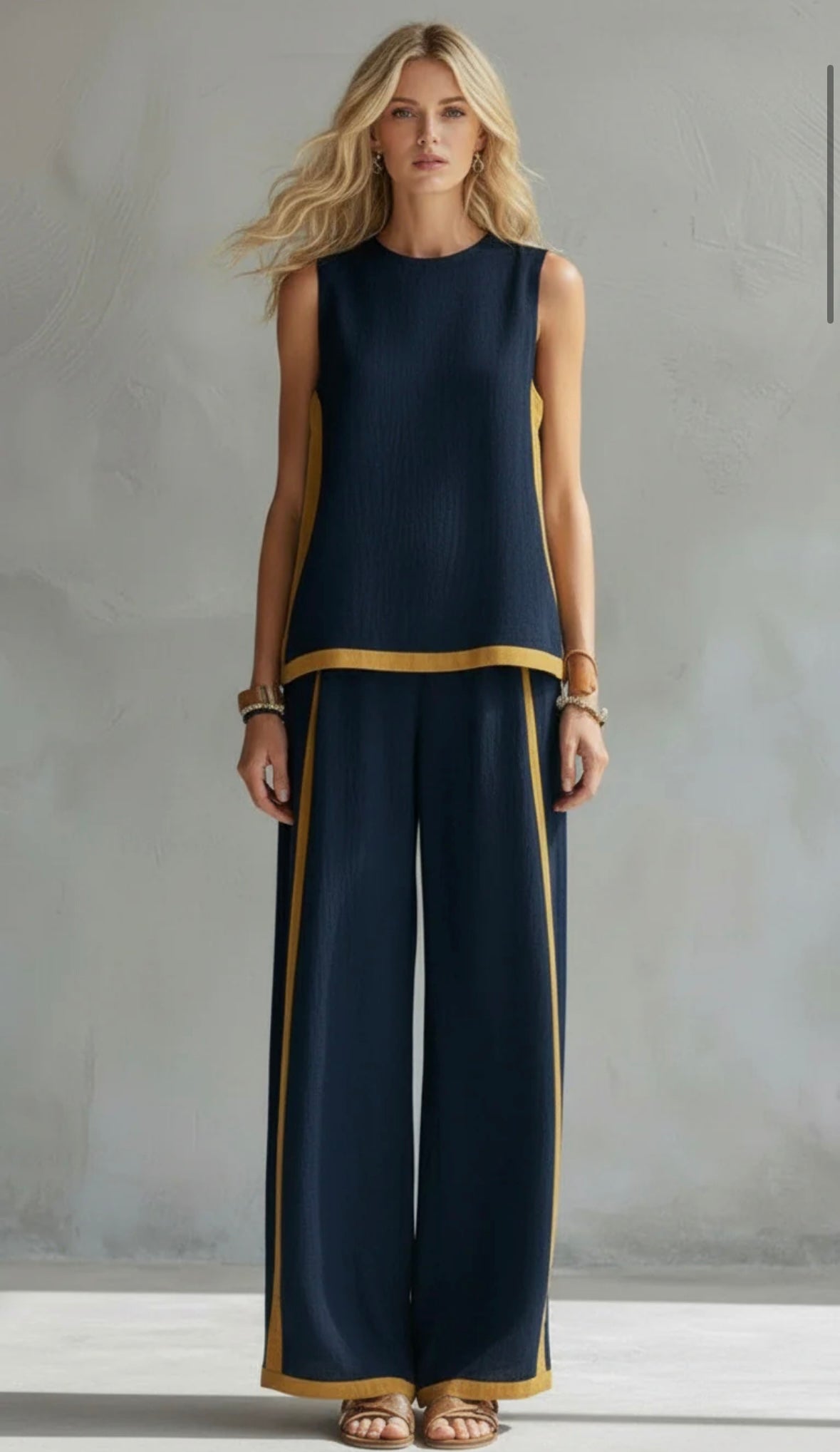 Conjunto elegante de dos piezas Leila