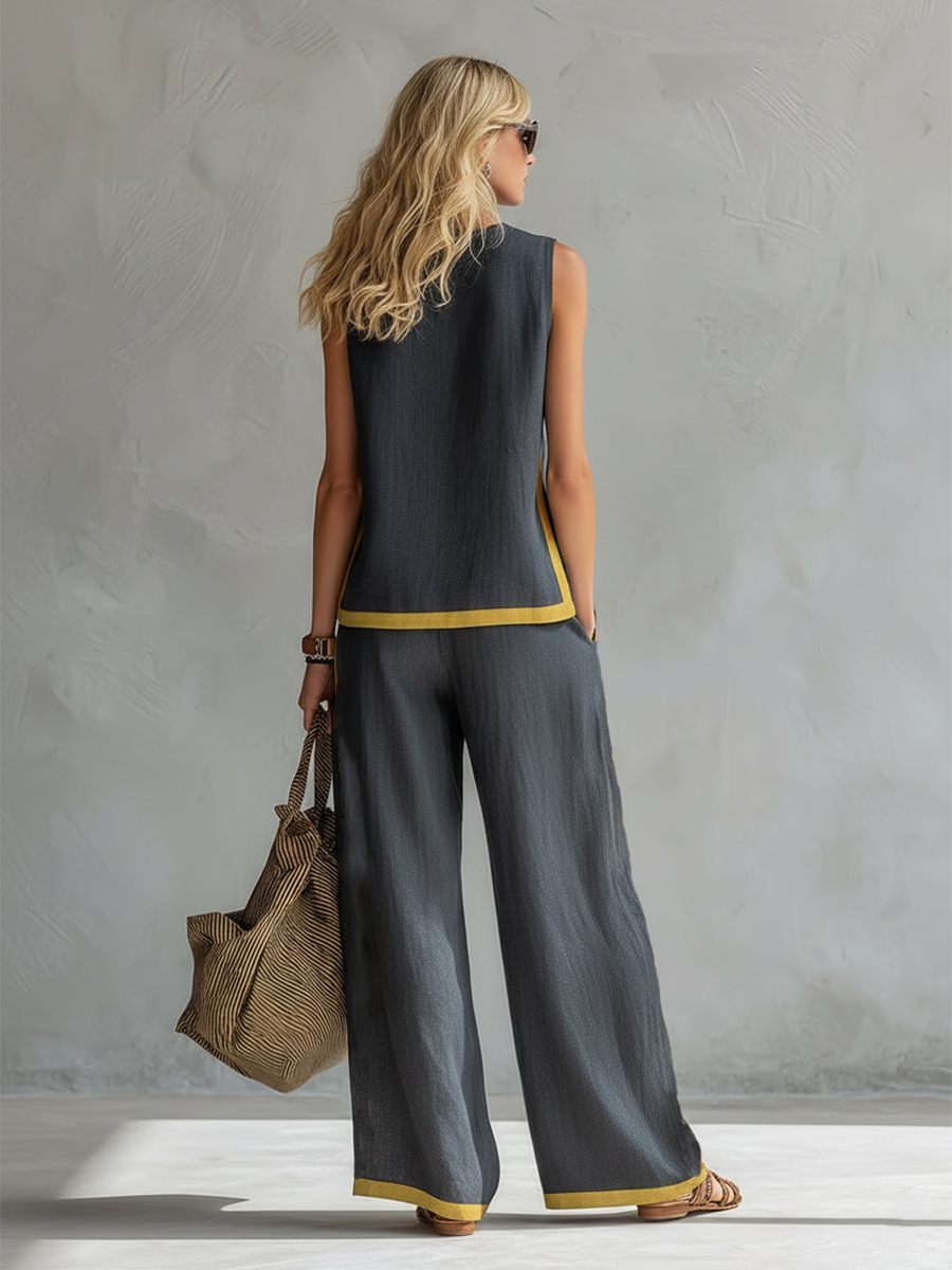 Conjunto elegante de dos piezas Leila