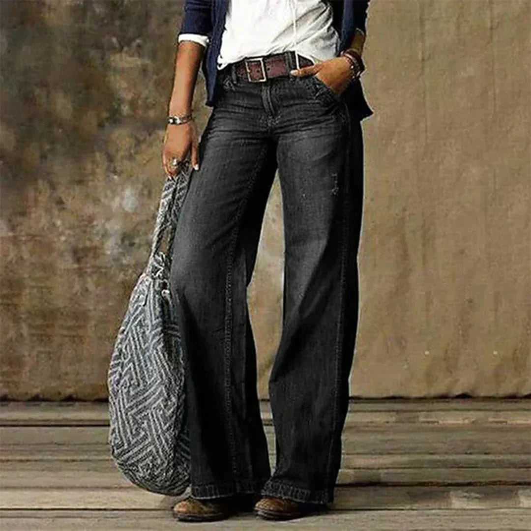 Emie Jean Tiro Bajo Vintage Mujer