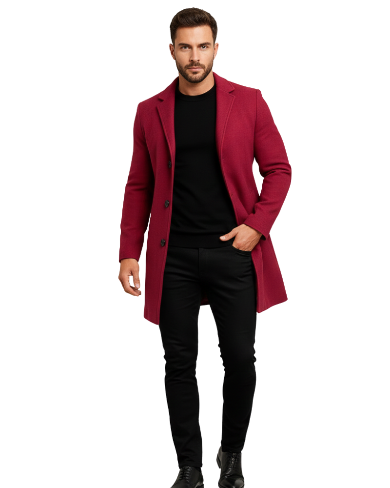 Ian Abrigo Largo de Invierno Hombre