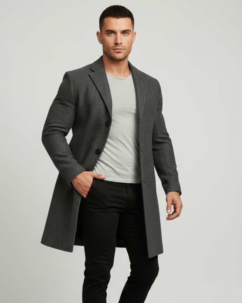 Ian Abrigo Largo de Invierno Hombre
