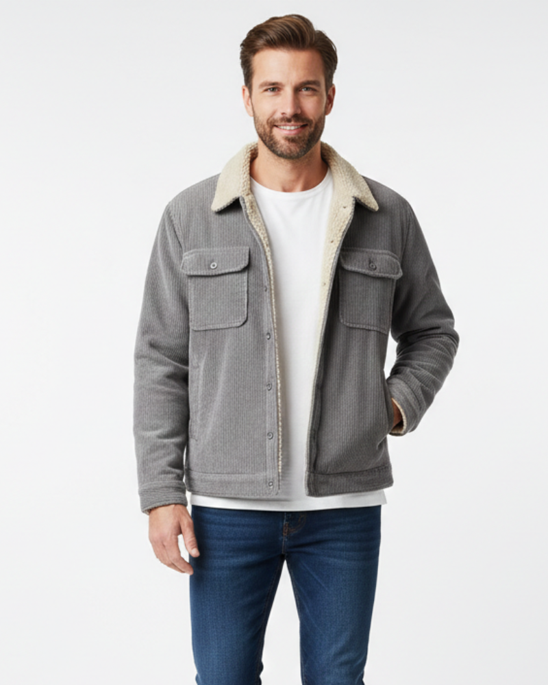 Ruben Sobrecamisa de Pana Hombre