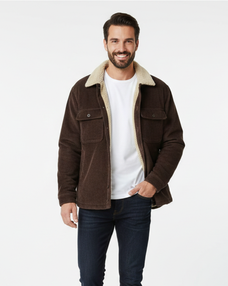 Ruben Sobrecamisa de Pana Hombre