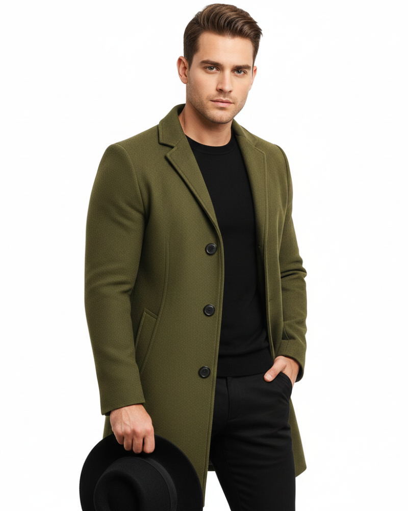 Ian Abrigo Largo de Invierno Hombre