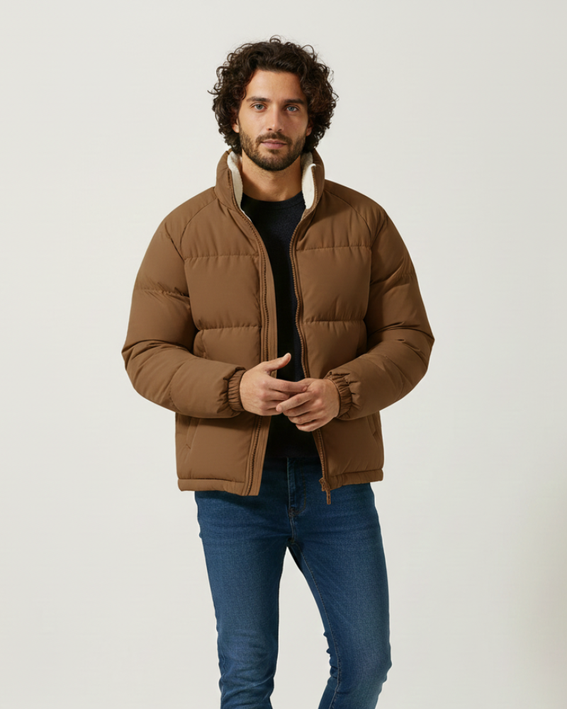 Milan Chamarra Acolchada Polar Hombre