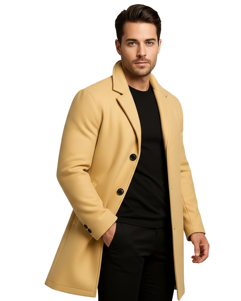 Ian Abrigo Largo de Invierno Hombre