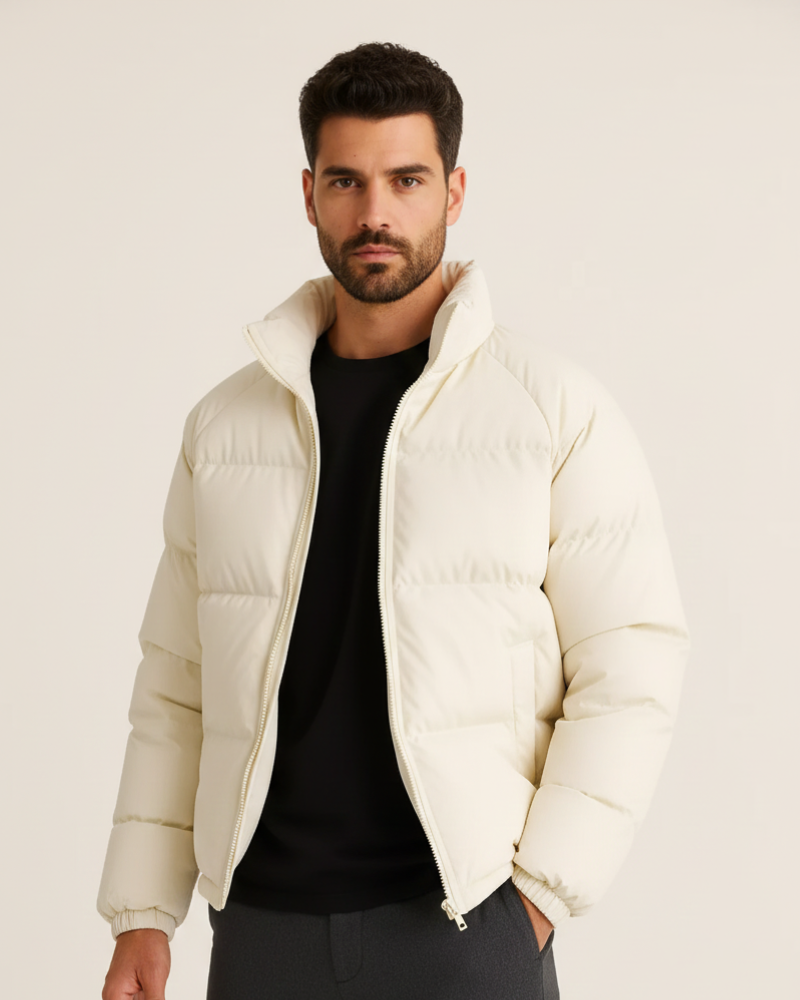 Milan Chamarra Acolchada Polar Hombre