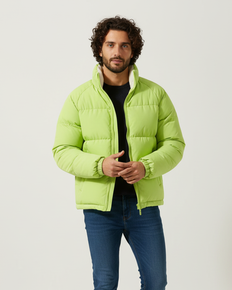 Milan Chamarra Acolchada Polar Hombre