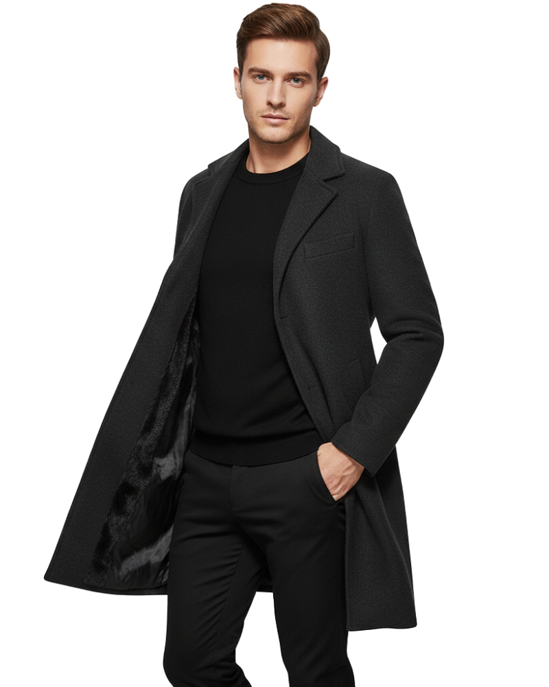 Ian Abrigo Largo de Invierno Hombre