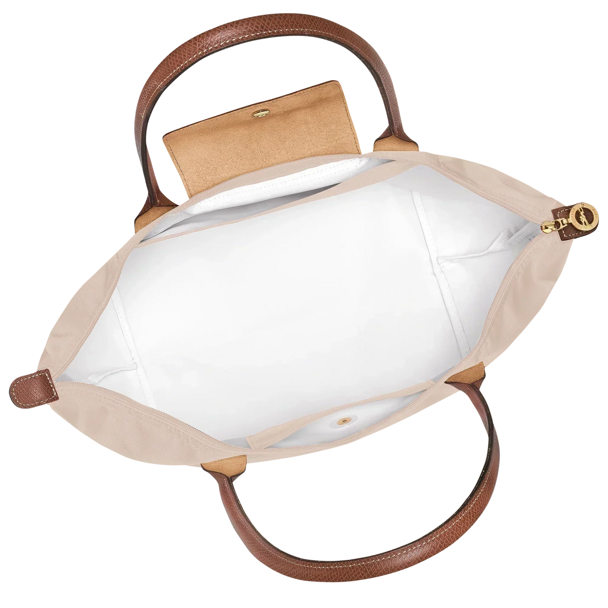 Bolsa Tote Grande Plegable | Beige