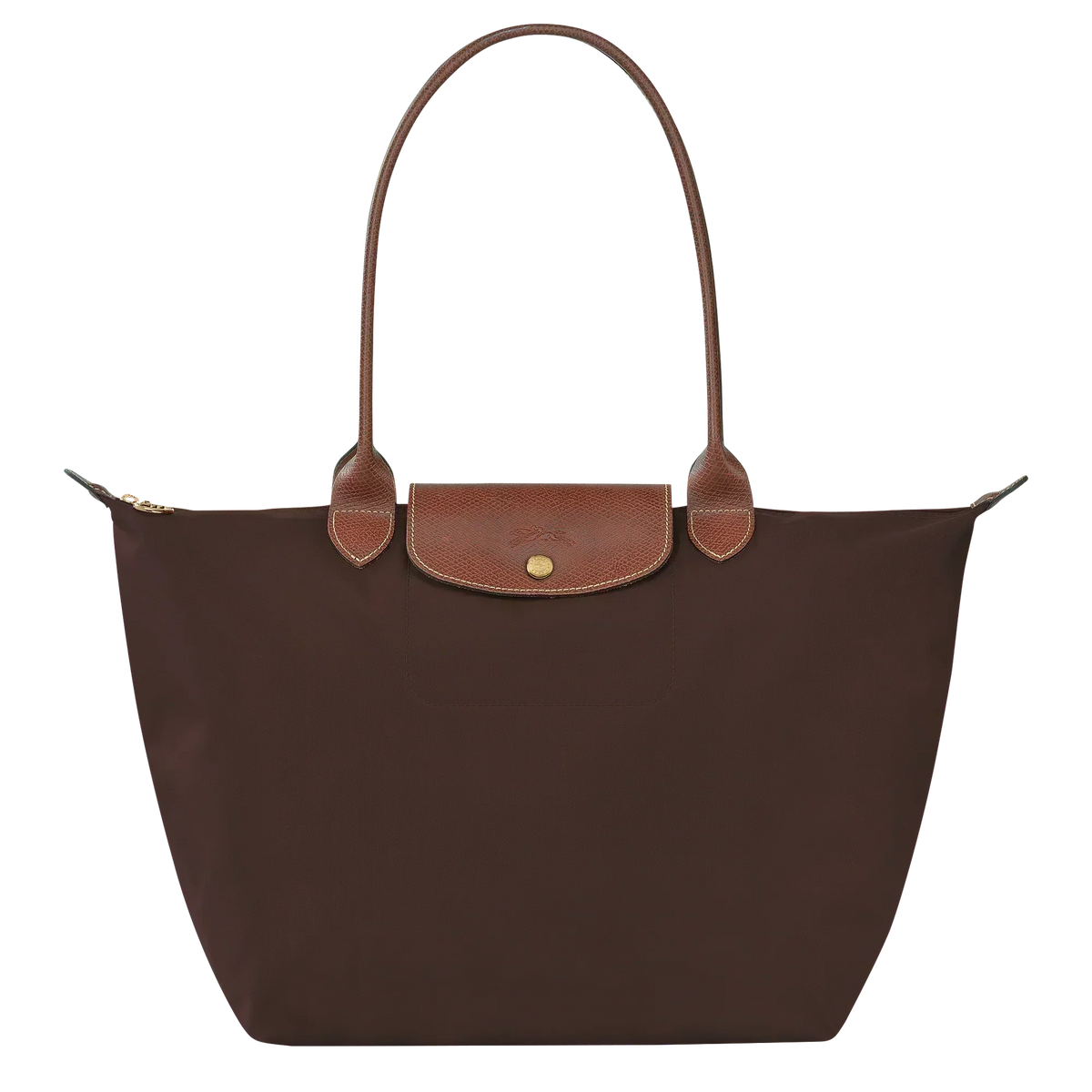Bolsa Tote Grande Plegable | Café Oscuro