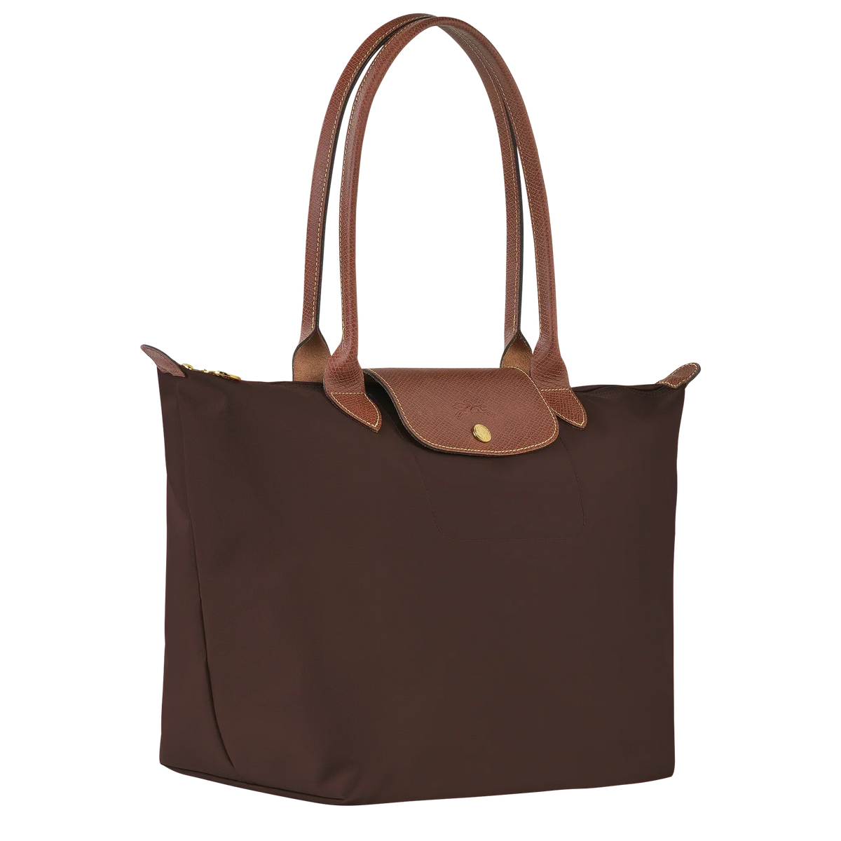 Bolsa Tote Grande Plegable | Café Oscuro
