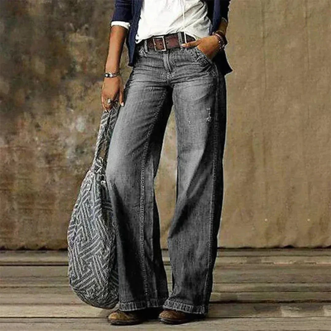Emie Jean Tiro Bajo Vintage Mujer