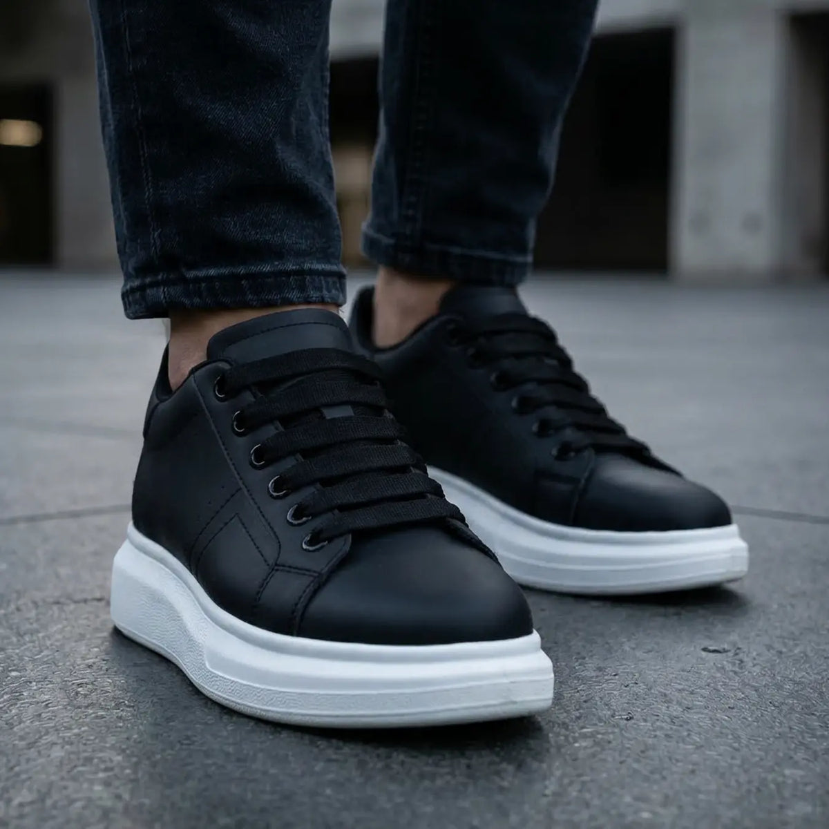 Moris — Tenis Minimalistas con Alza 9 cm