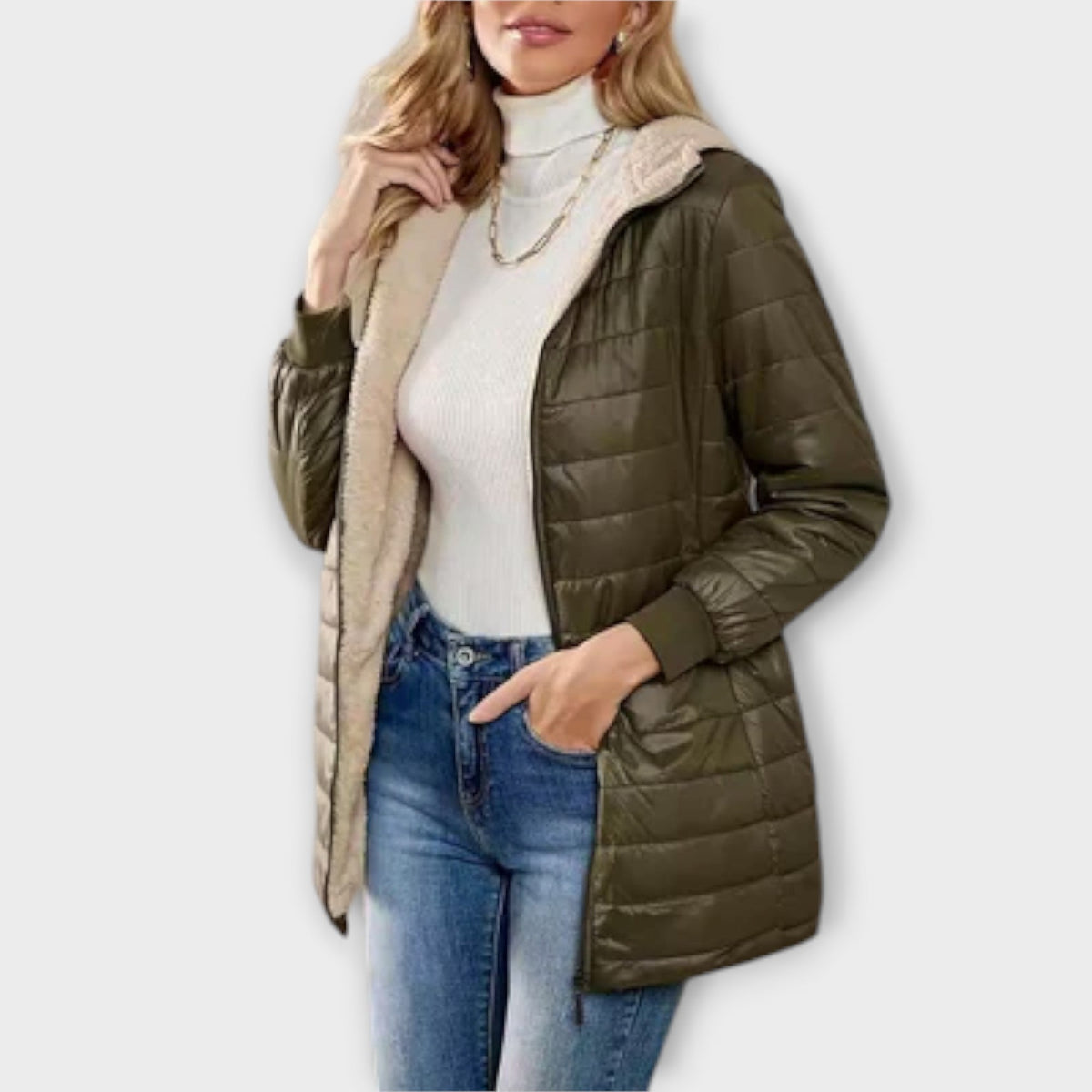 Aurora - Chamarra de Invierno Casual para Mujer