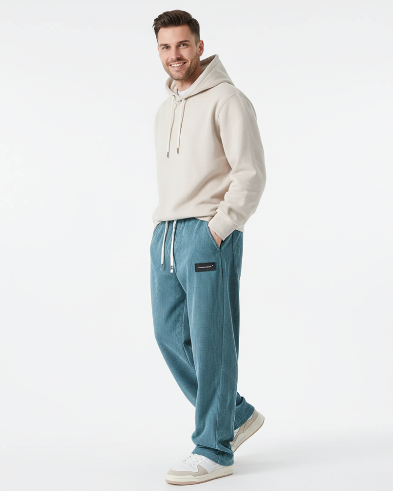 Quinnell Pantalón de Pana Acanalada