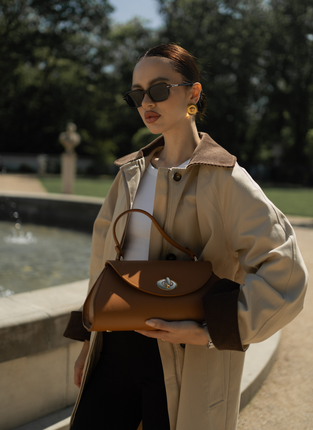 Bolsa Florence en piel de Togo