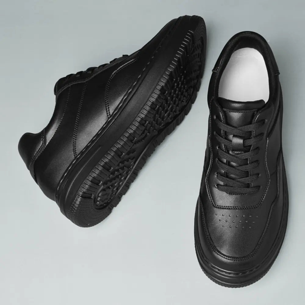 Ravon — Tenis Negros con Alza 7 cm