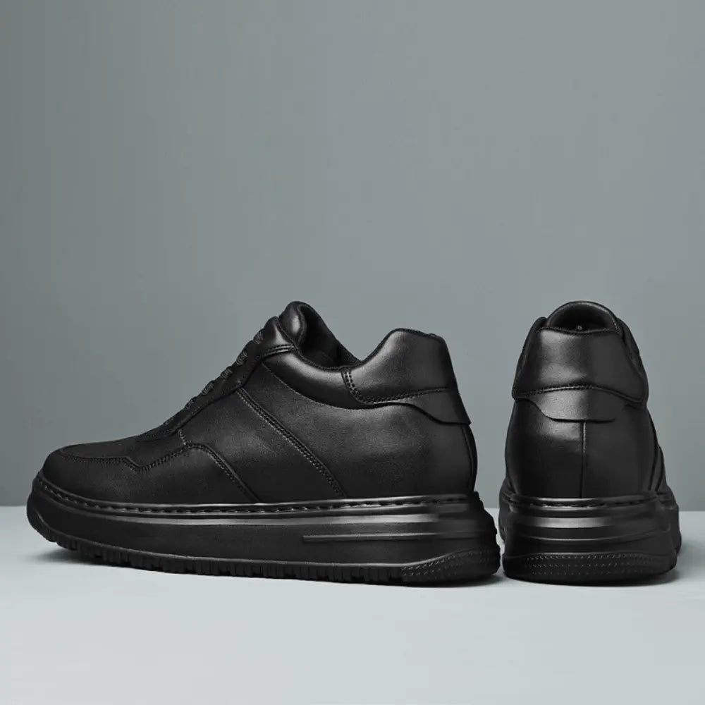Ravon — Tenis Negros con Alza 7 cm