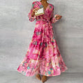 Vestido elegante de flores de Sophie