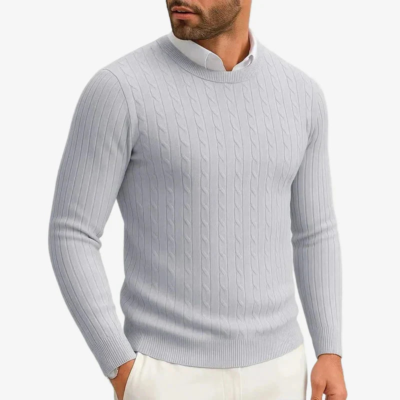 TRENZADO | SUÉTER SOBRECAMISA