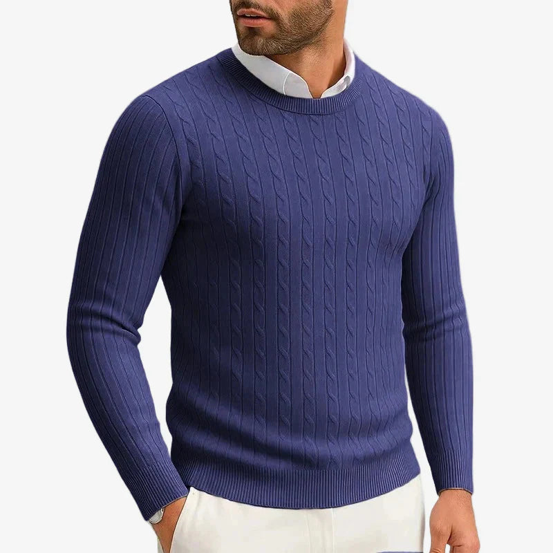TRENZADO | SUÉTER SOBRECAMISA