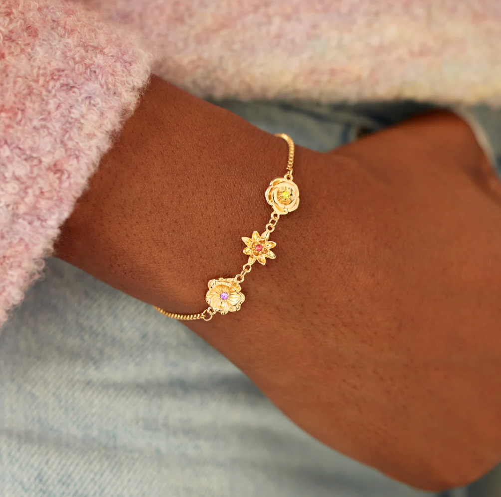 Pulsera Flores de Vida - Personalizable