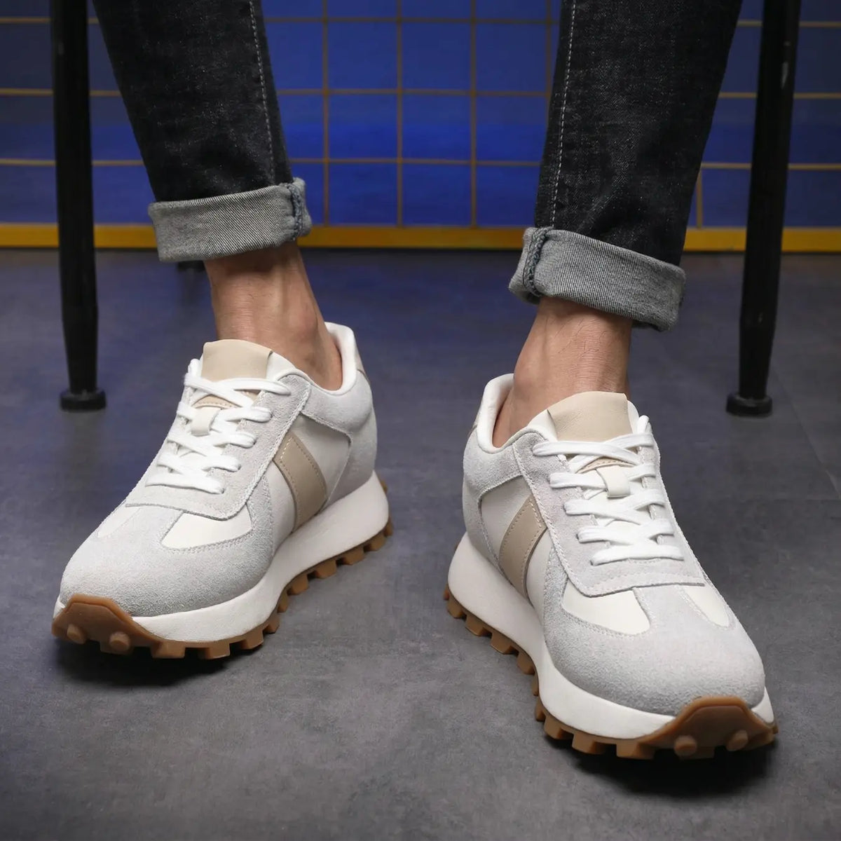 Sentry — Tenis con Alza 9 cm