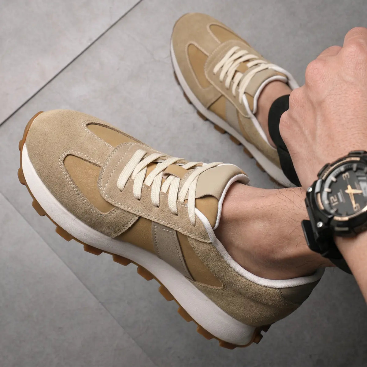 Sentry — Tenis con Alza 9 cm