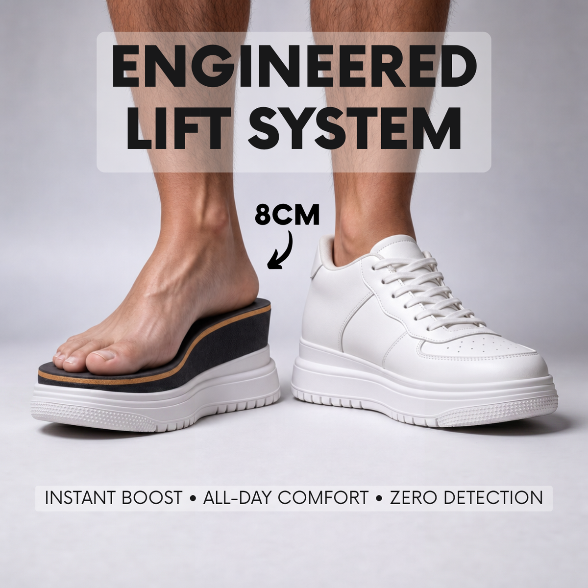 AirLift Originals — Tenis con Alza 8 cm