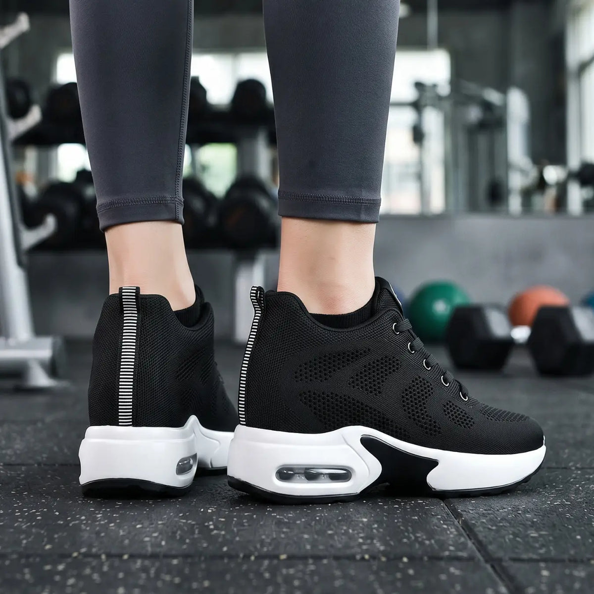 Starlight — Tenis Deportivos con Alza 9 cm