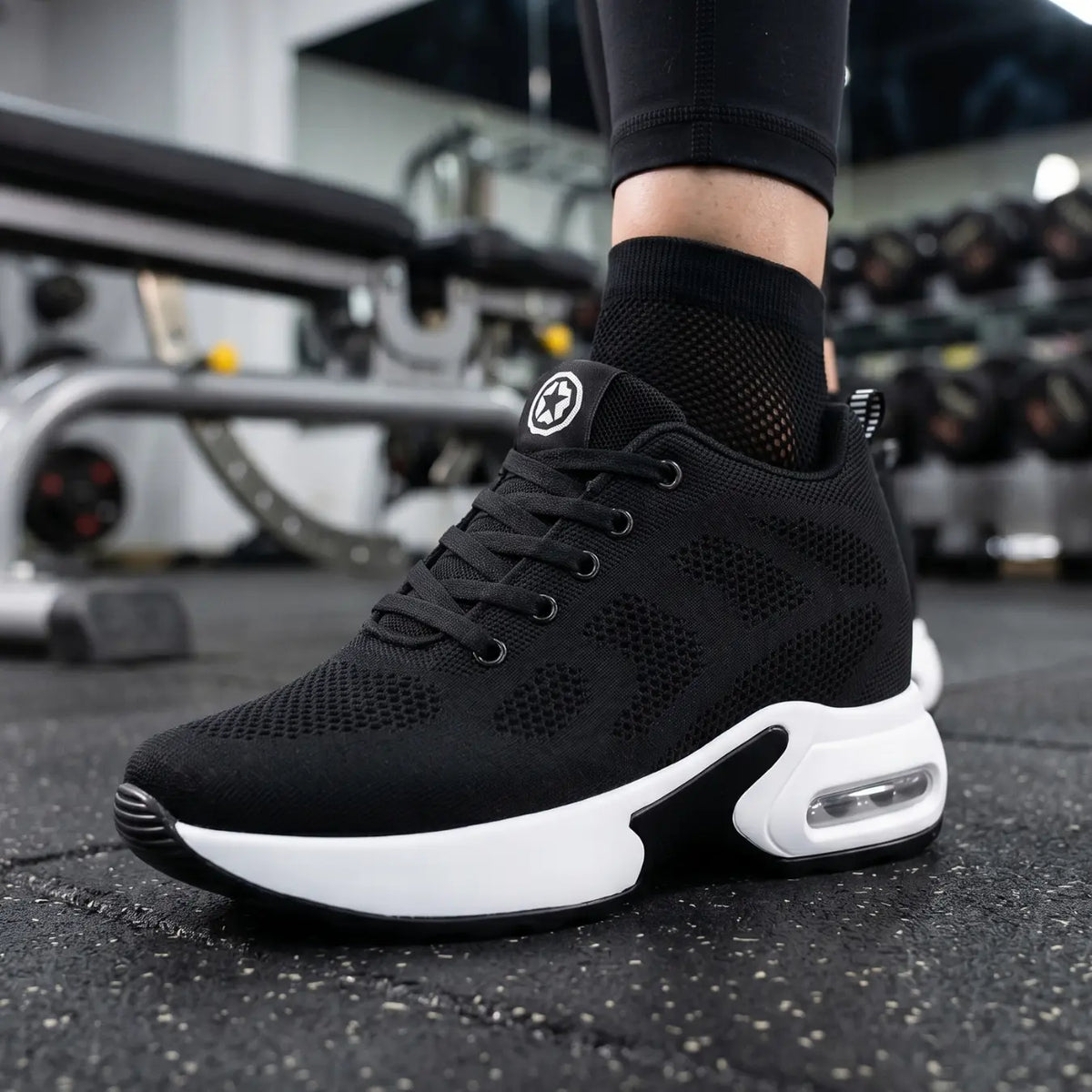 Starlight — Tenis Deportivos con Alza 9 cm