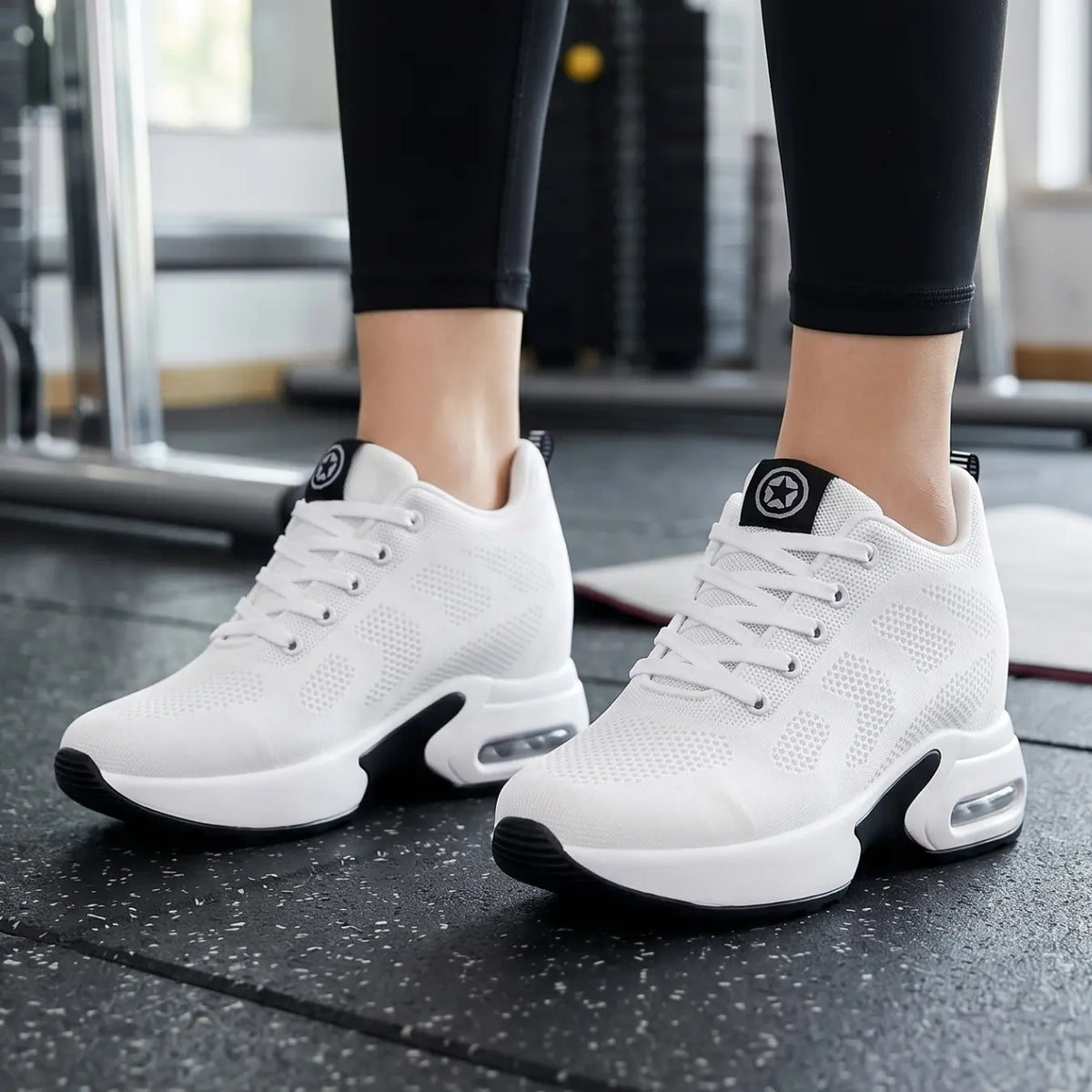 Starlight — Tenis Deportivos con Alza 9 cm