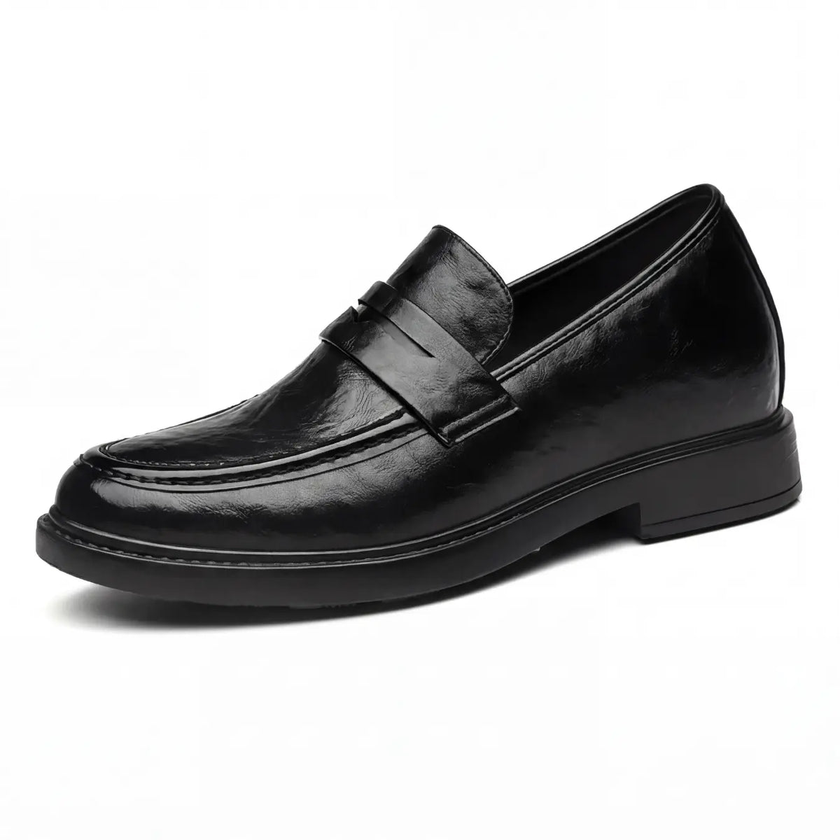 Tarkon — Mocasines de Piel con Alza 8 cm