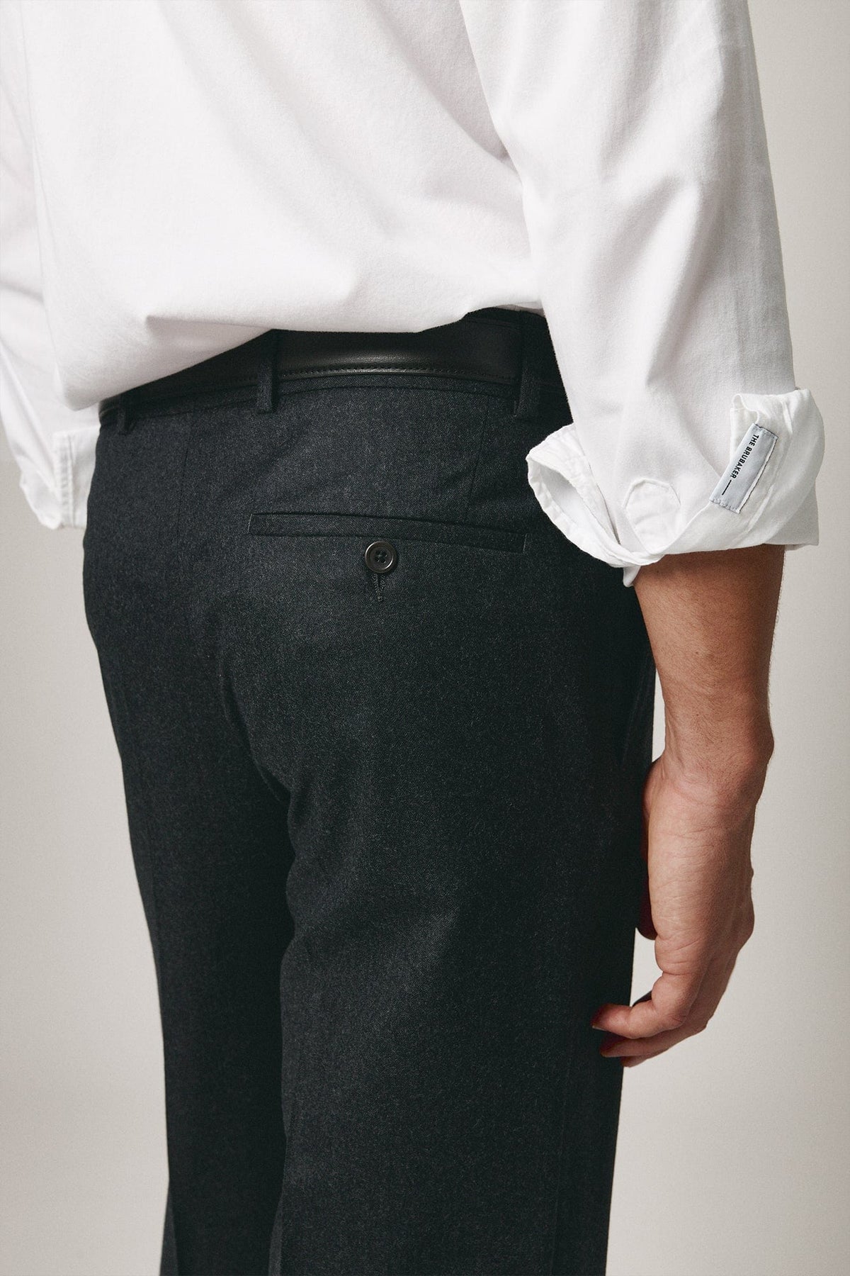 Pantalón de Franela Gris Pisuerga