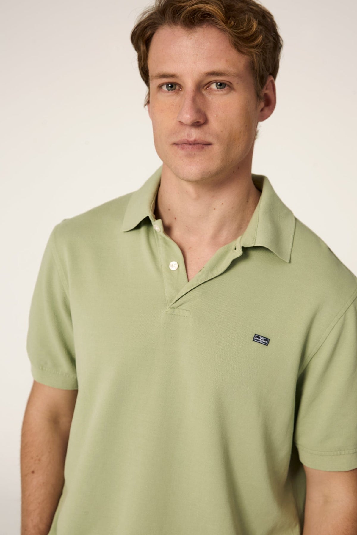 Polo de Algodón Verde Noja