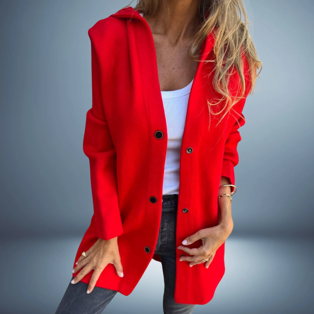 Jasmine - Chamarra con Capucha Casual para Mujer