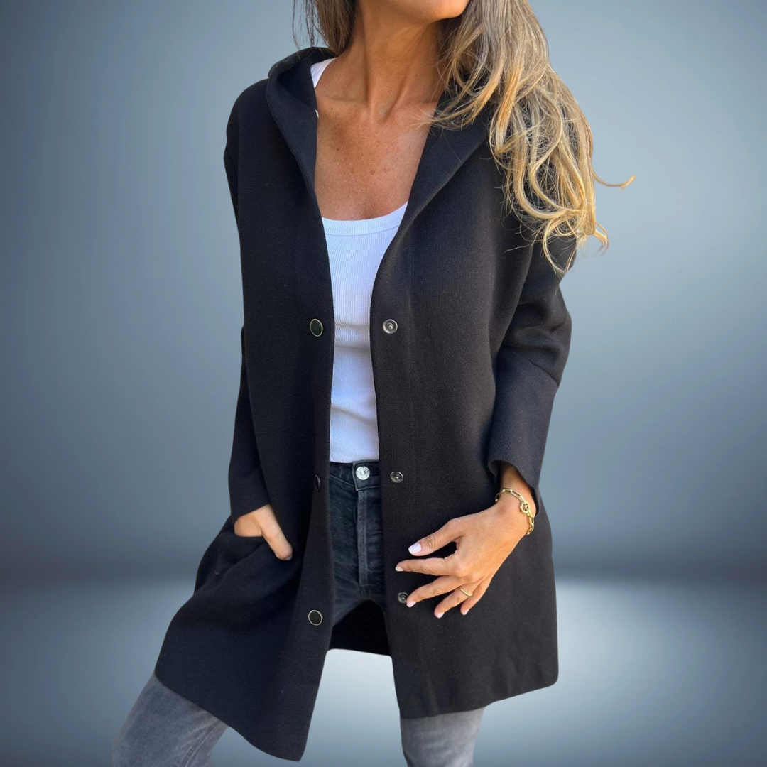 Jasmine - Chamarra con Capucha Casual para Mujer