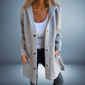 Jasmine - Chamarra con Capucha Casual para Mujer