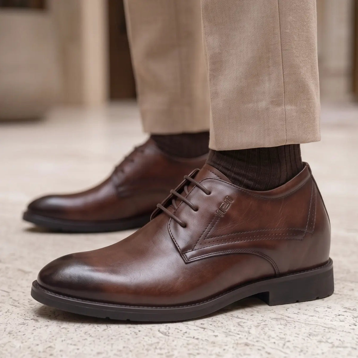 Vanguard — Zapatos de Vestir con Alza 8 cm