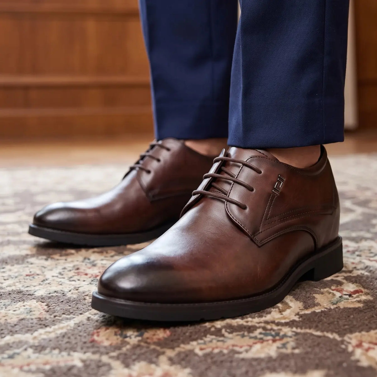 Vanguard — Zapatos de Vestir con Alza 8 cm