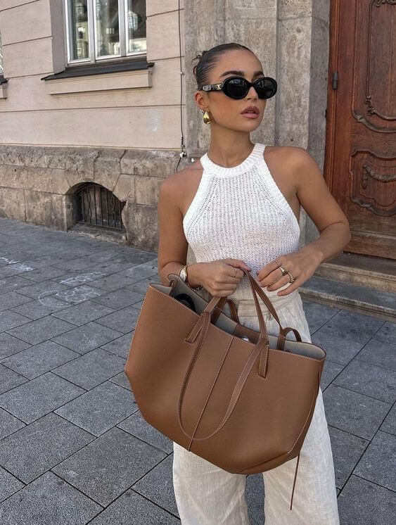 Aderina - Bolsa Tote De Gran Capacidad