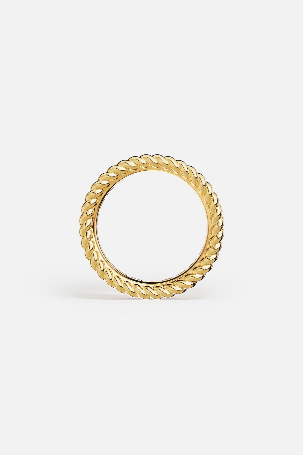 Anillo pavé Torsade Lila