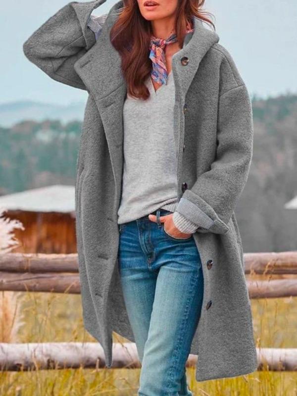 AMELIE - Chamarra Larga de Invierno con Estilo