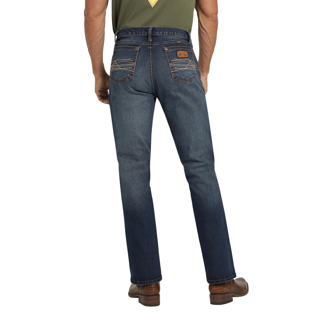 Jeans Hombre Slim Bootcut Western Índigo